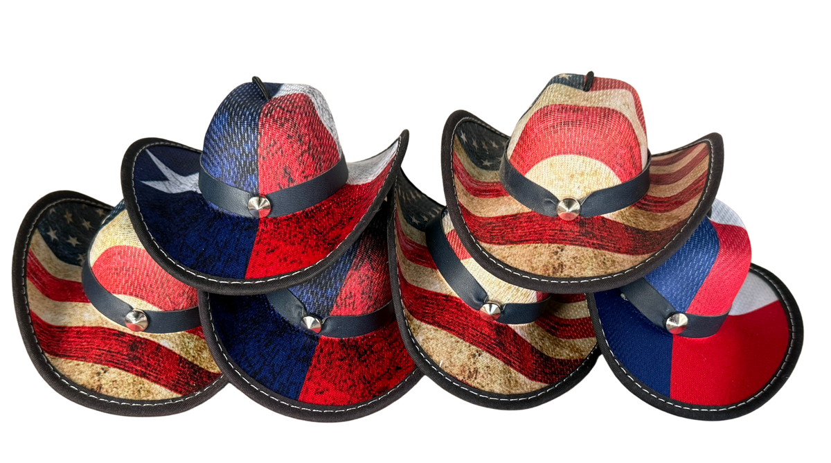 American Flag Hanging Hat Souvenir