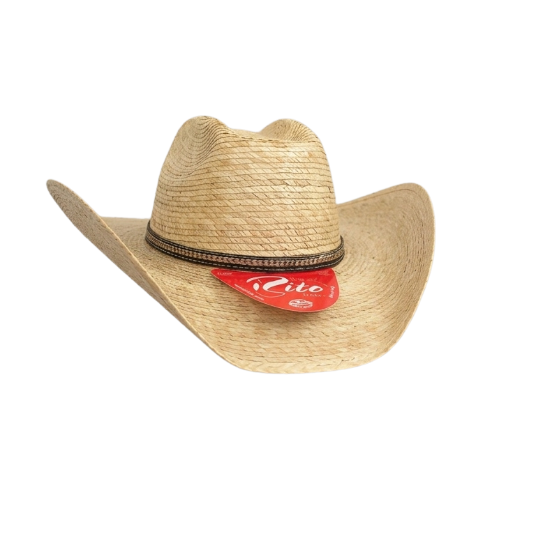Brown Ocho Segundos Straw Hat
