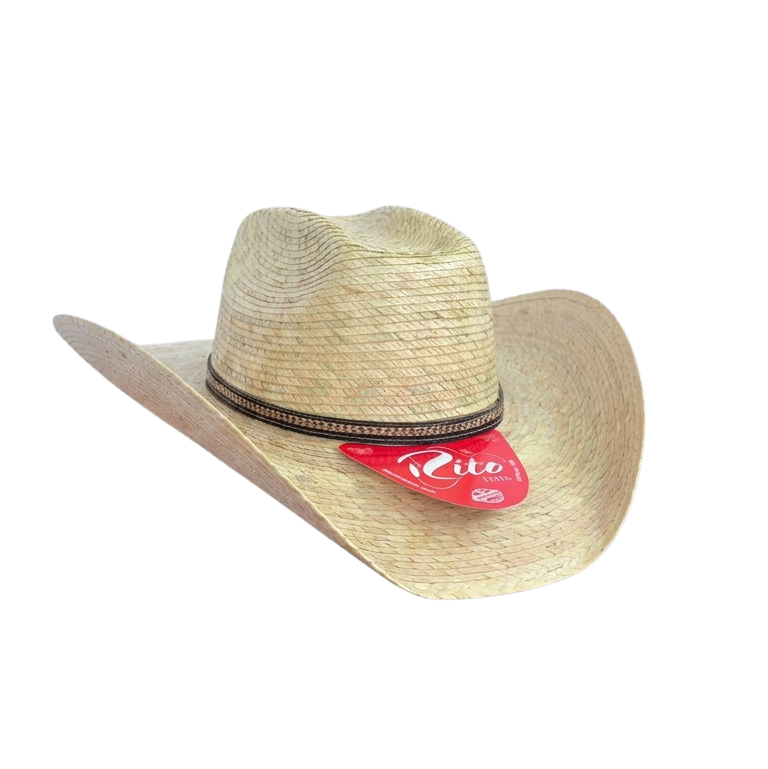 Brown Ocho Segundos Straw Hat
