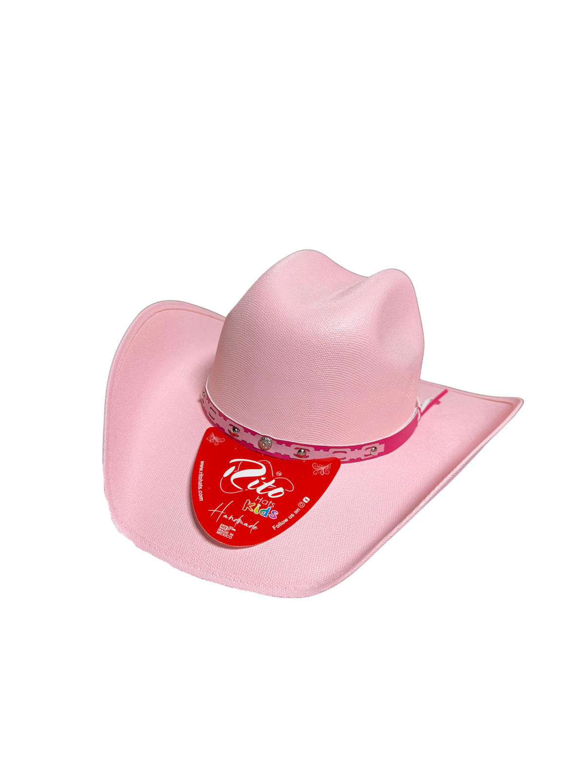Pink Kids Chihuahua Cowboy Hat