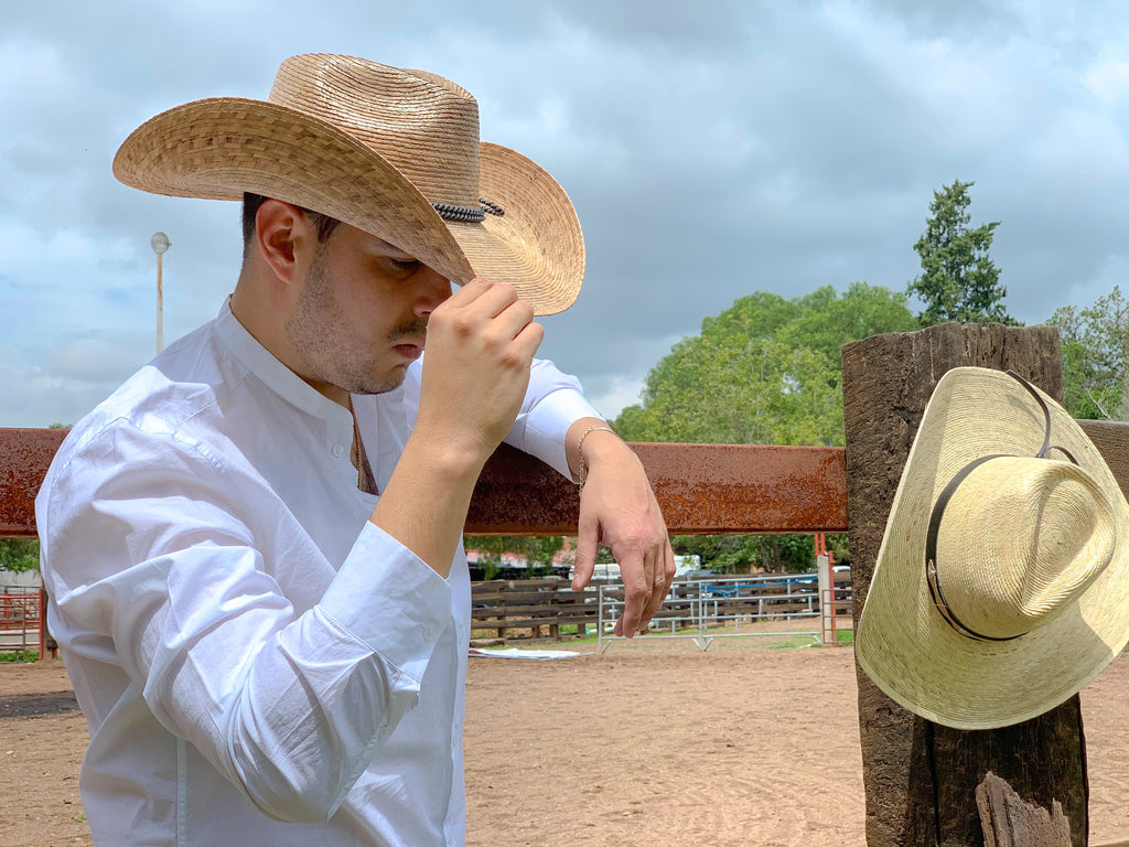 Brown Gringo Viejo Straw Hat