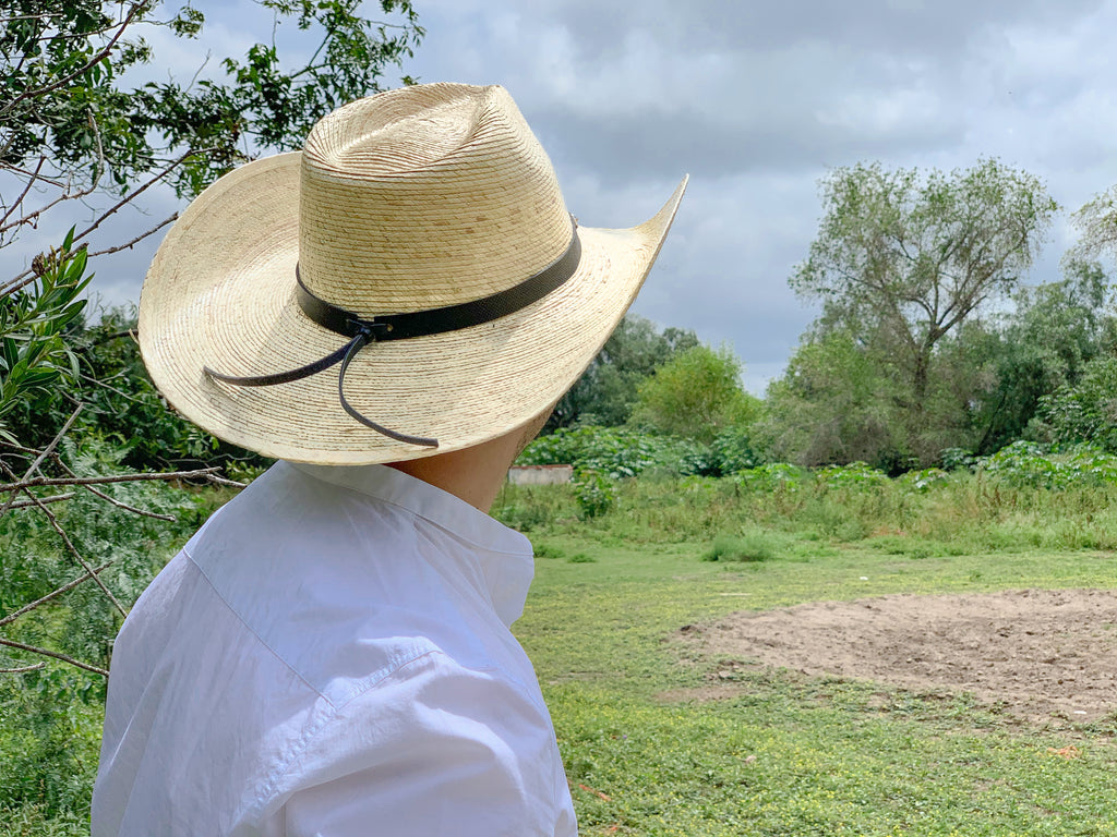 Brown Gringo Viejo Straw Hat