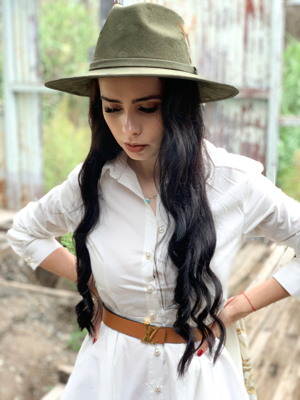 Green Fedora